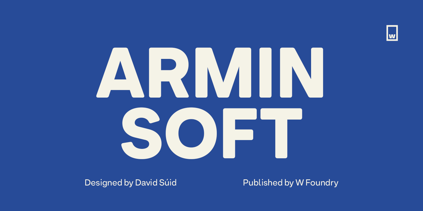 Шрифт Armin Soft